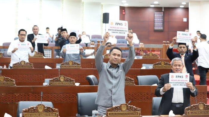 Foto. Fraksi PKS DPRD Sumatera Utara Tolak Kenaikan Biaya Haji 2023