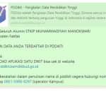 Cek data Mahasiswa seelum terlambat