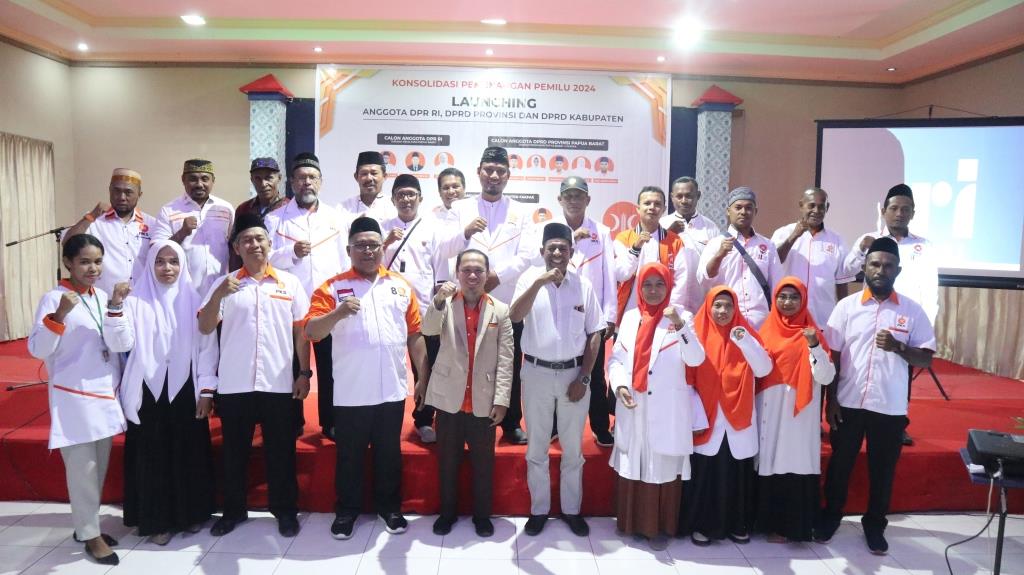 Foto Launching Calon Anggota Dewan DPR RI, Calon Anggota DPR Papua Barat dan Calon Anggota DPRD Kabupaten Fakfak