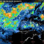 Foto. Penangkapan gambar Citra Satelit Seluruh Wilayah Indonesia.