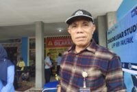 Foto. Kepala Badan Urusan Logistik (Bulog)  Fakfak Ibrahim Wairoy memastikan bahwa stok beras di gudang mereka cukup hingga akhir tahun 2024