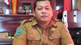 Plt. Kepala Dinas Perkebunan Fakfak Widhi Asmoro Jati, ST., MT saat ditemui wartawan tagarutama.com