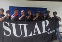 Relawan Sulap dengan Slogan