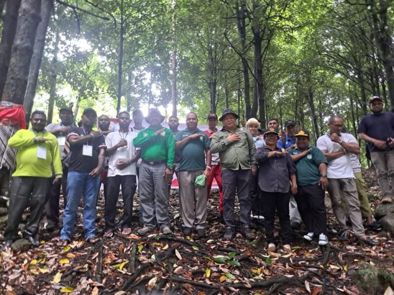 15 Pekebun Teluk Bintuni lakukan Kunjungan ke penangkaran pala Prima Karya, langkah strategis untuk membangun kapasitas pekebun lokal.