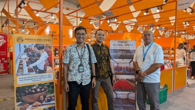 UMKM Expo(RT) Ke-6 Tahun 2025 yang berlangsung di Indonesia Convention Exhibition (ICE) BSD City, Jakarta menjadi ajang guna memperluas akses masuknya produk andalan lokal seperti Pala Tomandin ke pasar global.