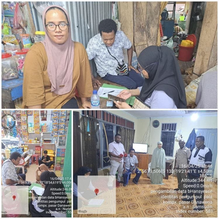 Kepala Seksi Pengawasan Komoditi Perkebunan, George Waruma, S.ST, melakukan sidak ke sejumlah pengepul pala dan ditemukan sejumlah pengepul masih menjemur hasil produksi di tepi jalan, yang tidak sesuai dengan standar penanganan pascapanen.