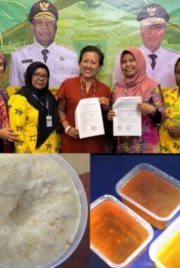 Momen TEI 2025, Koperasi Myristica Fakfak Teken MoU dengan PT. Martina Berto & PT. Inovasia: Produk Lemak dan Manisan Pala Siap Go Nasional