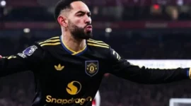 Matheus Cunha Bintang Kemenangan Dramatis Manchester United di kandang Arsenal, Stadion Emirates. (Foto: Manchester United Official)