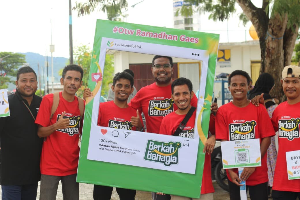 Segenap Pengurus Yakesma Fakfak siap menyongsong Ramadhan 1447 H dengan Berkah Bahagia.