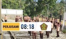 Saka Wanabakti Fakfak Gelar Perjumsami dan Penerimaan Anggota Baru di KPHP Unit VI