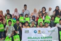 Sebanyak 20 anak yatim dan dhuafa merasakan kebahagiaan melalui kegiatan Belanja Bareng bersama Yakesma Fakfak yang digelar pada Jumat, 27 Februari 2026.