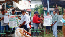 Dinas Perkebunan gencar melakukan sosialisasi langsung ke distrik dan kampung-kampung dalam penetapan harga pembelian pala mentah berkualitas.