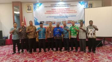 Rakornis Perencanaan Pembangunan Pertanian Tahun Anggaran 2026 yang digelar selama dua hari, 23–24 April 2026, di Manokwari.