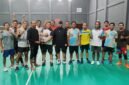 Ketua PBSI Fakfak, Widhi Asmoro Jati membuka gelaran PB Samandar Cup dalam peringatan Hari Ulang Tahun ke-75 PBSI.