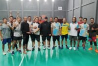 Ketua PBSI Fakfak, Widhi Asmoro Jati membuka gelaran PB Samandar Cup dalam peringatan Hari Ulang Tahun ke-75 PBSI.