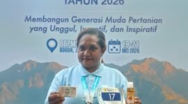 Mega Kapaur berhasil menembus seleksi nasional Young Ambassador Agriculture, Duta Brigade Pangan, dan Duta Polbangtan/PEPI Tahun 2026.