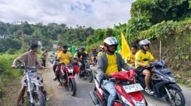 Konvoi Fans Tim Brasil sebagai bentuk dukungan kepada tim berjuluk Seleção yang akan berlaga pada ajang sepak bola Piala Dunia 2026.