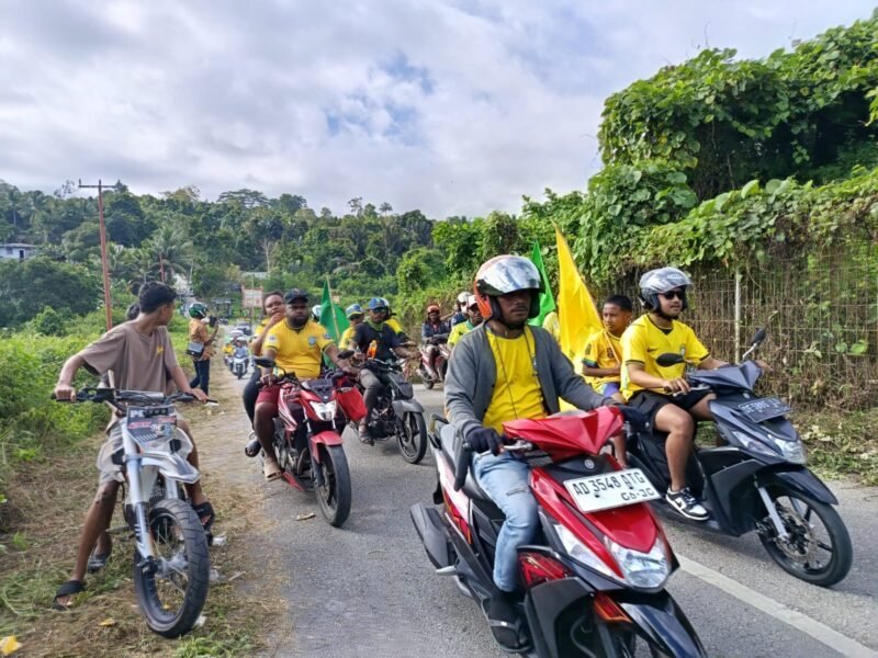 Konvoi Fans Tim Brasil sebagai bentuk dukungan kepada tim berjuluk Seleção yang akan berlaga pada ajang sepak bola Piala Dunia 2026.