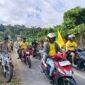 Konvoi Fans Tim Brasil sebagai bentuk dukungan kepada tim berjuluk Seleção yang akan berlaga pada ajang sepak bola Piala Dunia 2026.