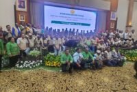 Konsolidasi Pembangunan Pertanian Wilayah Papua Tahun 2026 yang berlangsung di Auditorium Kementerian Pertanian, Jakarta.
