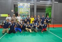 Produk minuman mineral lokal HK resmi menjadi sponsor utama Liga Tomandin PBSI Fakfak Ke-1 Tahun 2026.