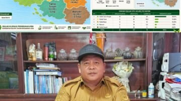 Program Peremajaan Tanaman Kelapa seluas 75 hektare.