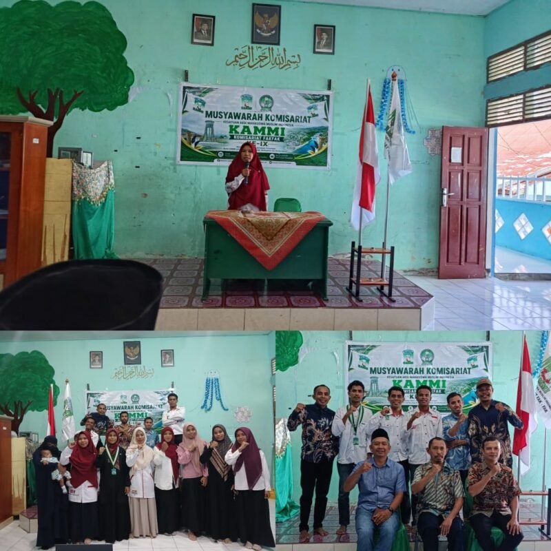 Musyawarah Komisariat (Muskom) IX Fakfak untuk menunjuk pengurus baru. 